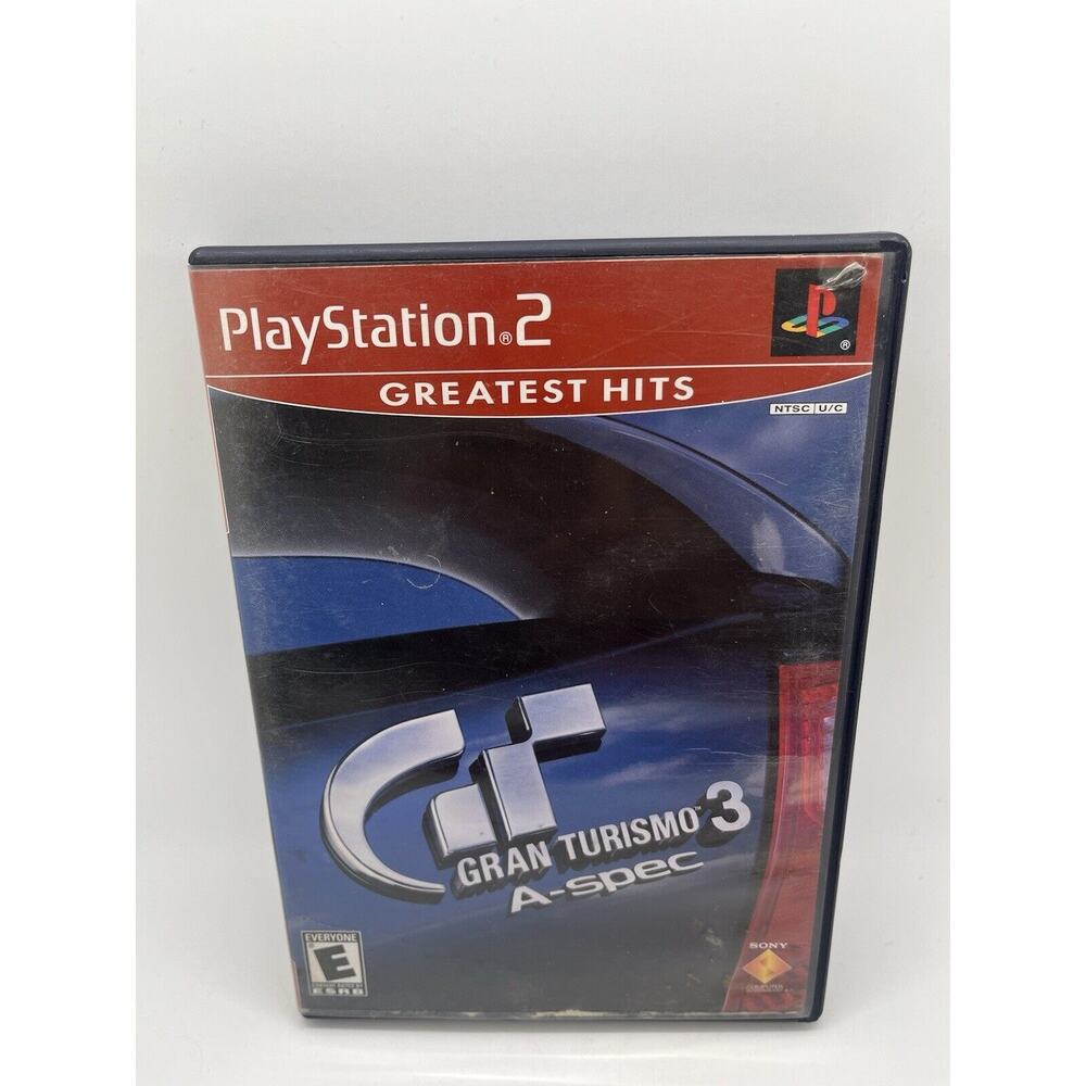 Sony PlayStation 2 PS2 CIB Complete TESTED Gran Turismo 3 A-SPEC GH